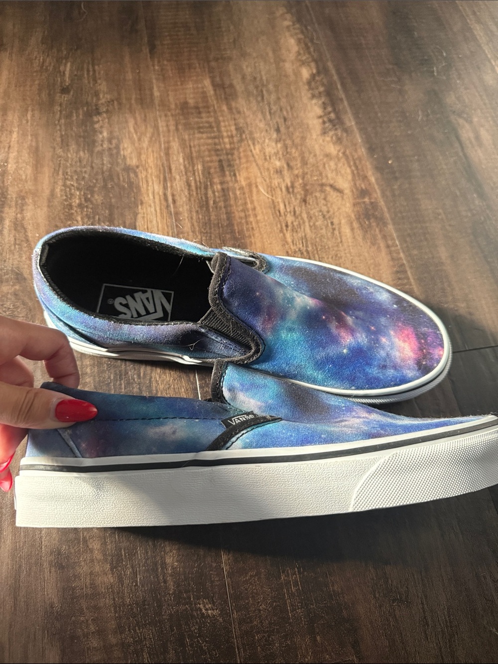 Vans Galaxy Print Slip-On - Blue & Purple - Picture 3 of 3